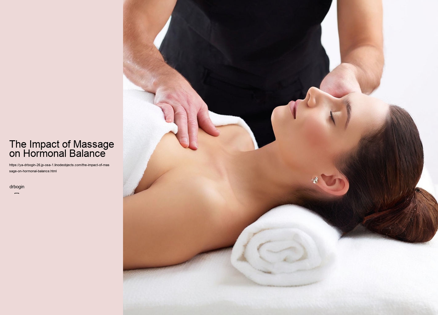 The Impact of Massage on Hormonal Balance